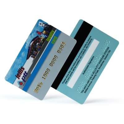 Wholesale pvc magnetic stripe card loyalty card with signature stripe and convex number