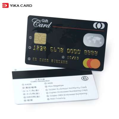 New design printing fashion style standard plastic rfid pvc chip smart vip card