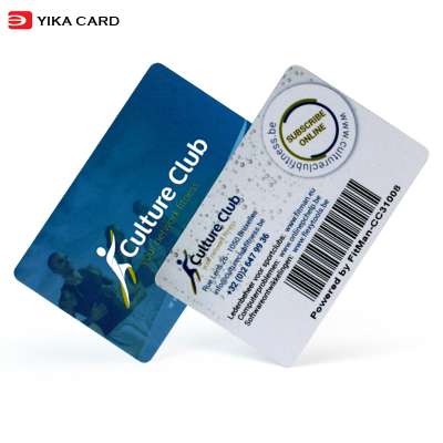 Wholesale credit card size full color custom pvc plastic barcode fitness membership cards printing,cheap PVC card