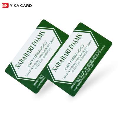 Competitive price credit card size custom plastic pvc business cards printing