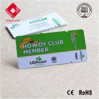 Plastic PVC UH/UHF 2 in 1 membership Combo Card