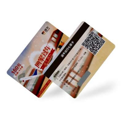 Eco-friendly scratch panel qr code plastic pvc rechargeable scratch card retail